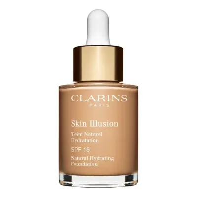 Тональный крем Clarins Podklad Skin Illusion SPF 15, оттенок 110 - HONEY
