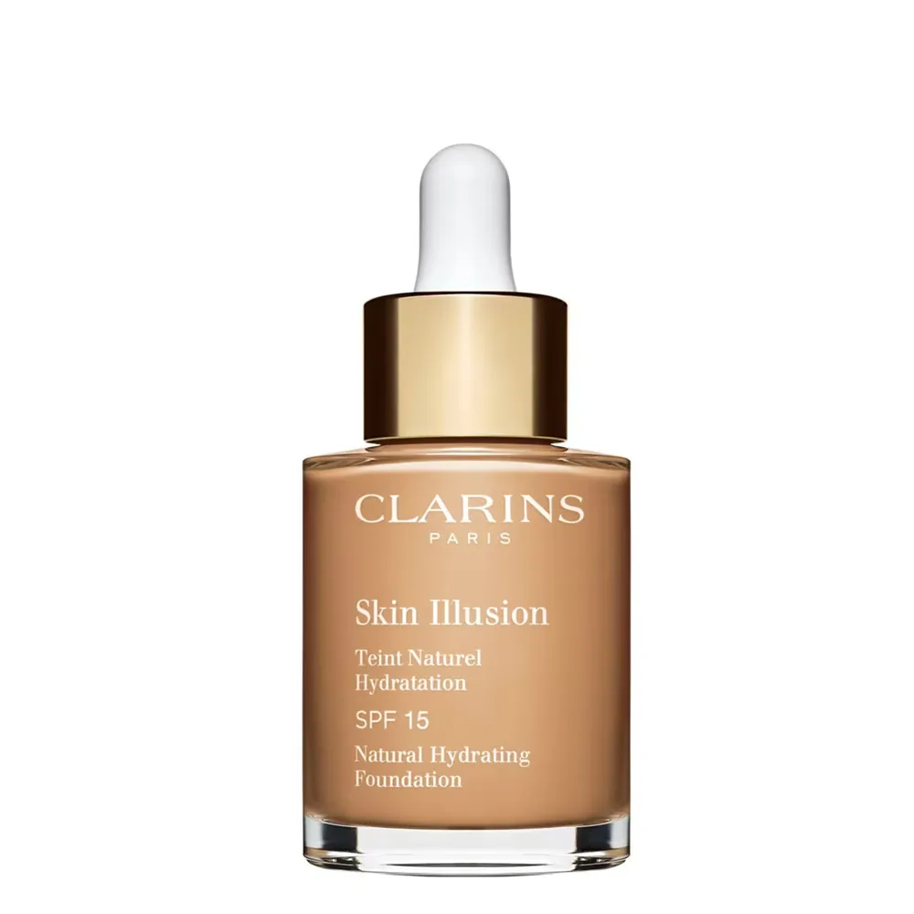Тональный крем Clarins Podklad Skin Illusion SPF 15, оттенок 111 - AUBURN