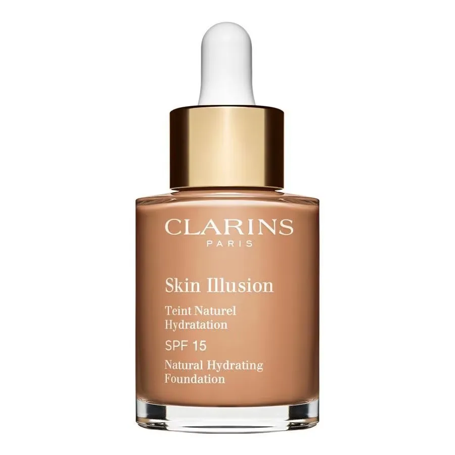 Тональный крем Clarins Podklad Skin Illusion SPF 15, оттенок 112 - AMBER