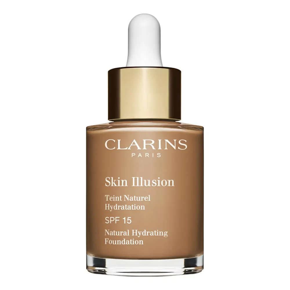 Тональный крем Clarins Podklad Skin Illusion SPF 15, оттенок 113 - CHESTNUT
