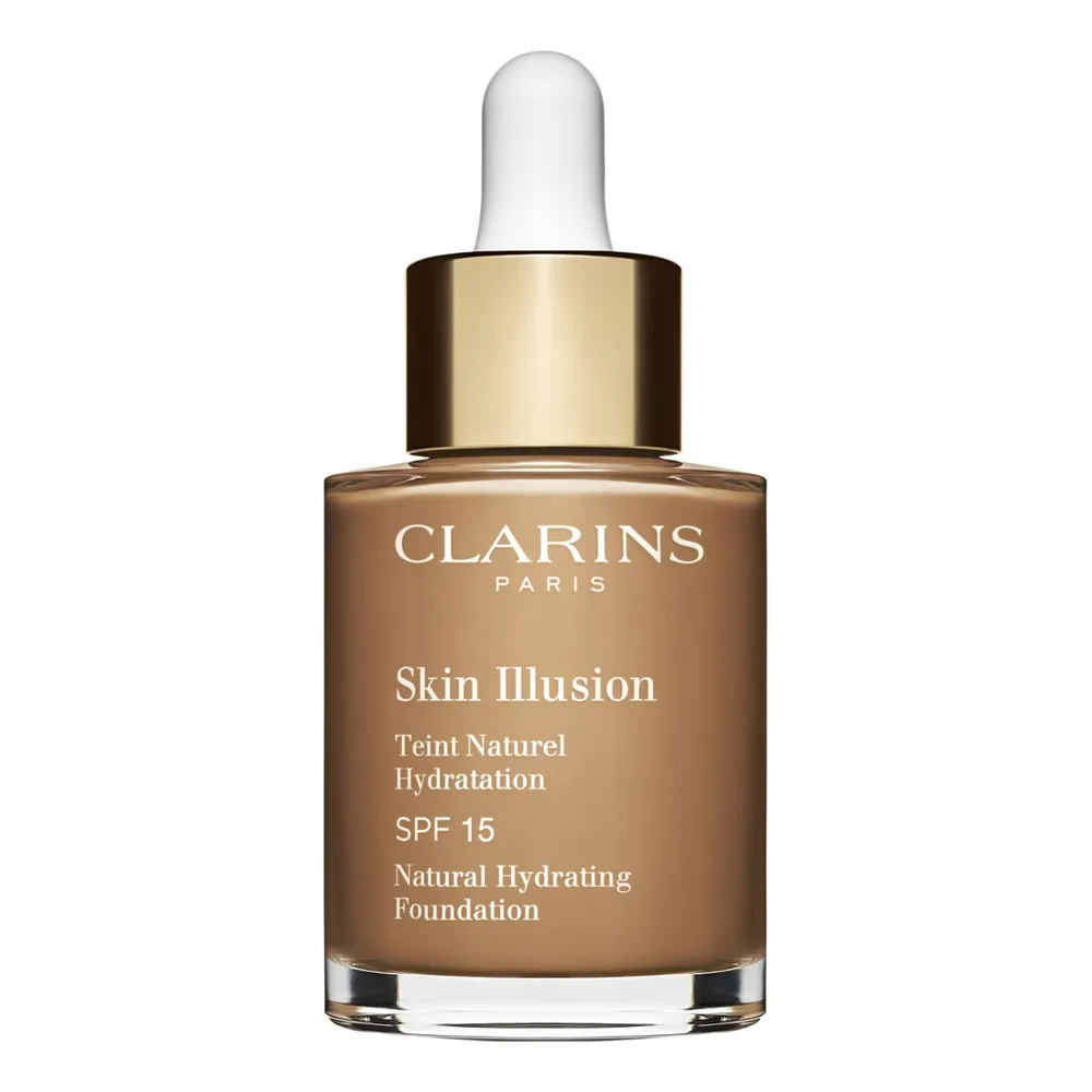 Тональный крем Clarins Podklad Skin Illusion SPF 15, оттенок 114 - CAPPUCCINO