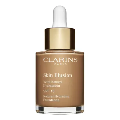 Тональный крем Clarins Podklad Skin Illusion SPF 15, оттенок 114 - CAPPUCCINO