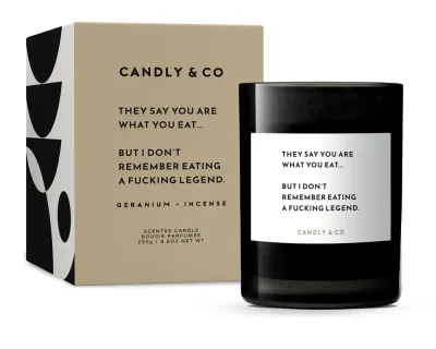 Свеча Candly&Co Swieca No.1 They say you are what you eat, 250 г