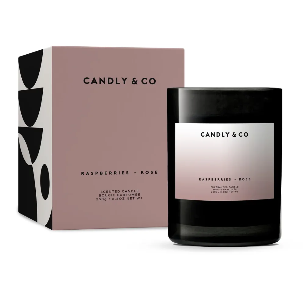 Свеча Candly&Co Swieca No.7 Maliny/Roza, 250 г