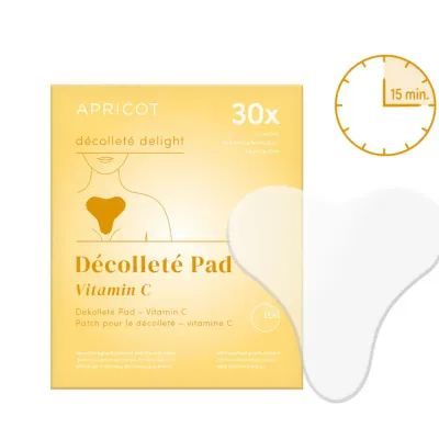 Apricot Dekollete Pad Vitamin C многоразовая силиконовая накладка для декольте с витамином C, 1 г