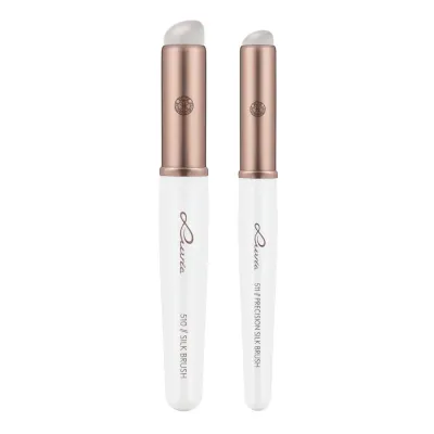 Luvia Silk Brush Duo Elegance набор силиконовых кистей для макияжа 510 и 511, 1 шт