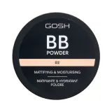 GOSH COPENHAGEN BB Пудра компактная прессованная для лица, оттенок 02 Sand - Travel Size — фото 2