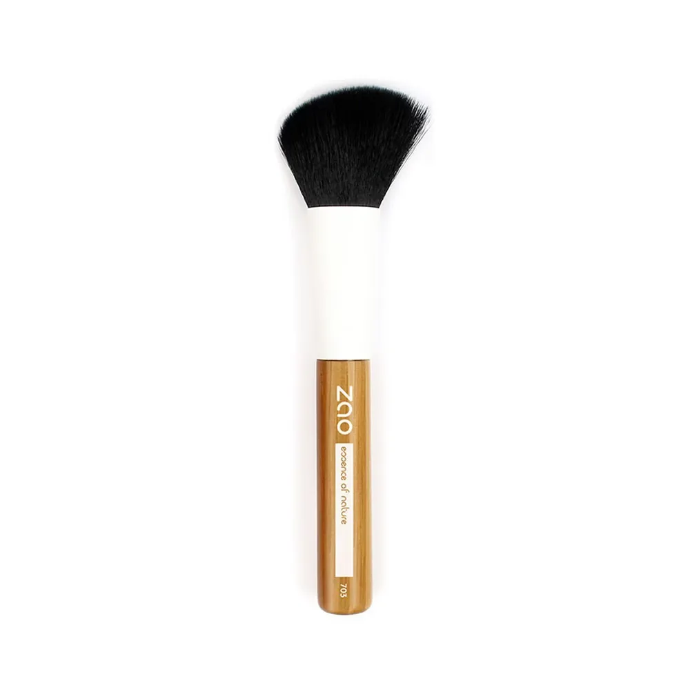Кисть для румян Zao Blush Szczotka bambusowa, 1 шт