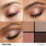 TOM FORD Eye Color Quad Тени для век пудровые, палетка 4 оттенка, 11 г, оттенок DISCO DUST — фото 2