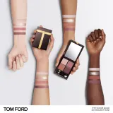 TOM FORD Eye Color Quad Тени для век пудровые, палетка 4 оттенка, 11 г, оттенок INSOLENT ROSE — фото 2