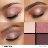 TOM FORD Eye Color Quad Тени для век пудровые, палетка 4 оттенка, 11 г, оттенок INSOLENT ROSE — фото 3