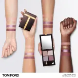 TOM FORD Eye Color Quad Тени для век пудровые, палетка 4 оттенка, 11 г, оттенок METALLIC MAUVE — фото 2