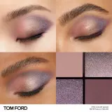 TOM FORD Eye Color Quad Тени для век пудровые, палетка 4 оттенка, 11 г, оттенок METALLIC MAUVE — фото 3