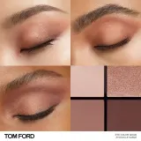 TOM FORD Eye Color Quad Тени для век пудровые, палетка 4 оттенка, 11 г, оттенок SOUS LE SABLE — фото 3
