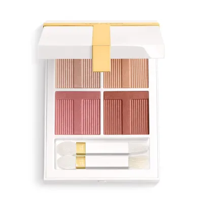 TOM FORD Eye Color Quad Lumiere Тени для век, палетка 4 оттенка, 7,2 г, оттенок HAZY SENSUALITY