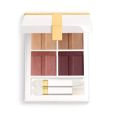 TOM FORD Eye Color Quad Lumiere Тени для век, палетка 4 оттенка, 7,2 г, оттенок HONEYMOON