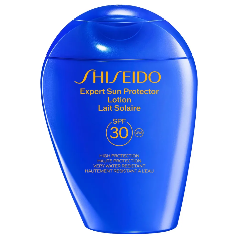 Солнцезащитный крем Shiseido Blue Expert Sun Protector Lotion SPF30, 300 мл