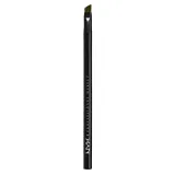 NYX Professional Makeup Pro Brush скошенная кисть для бровей и подводки, 1 шт — фото 1
