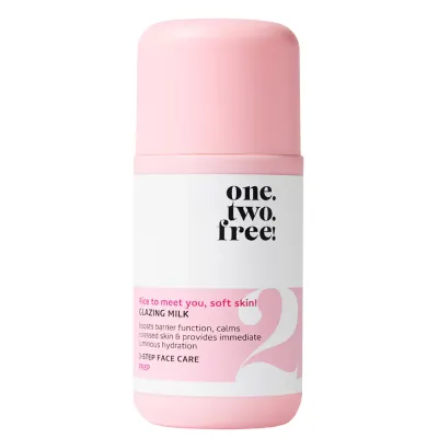 Тоник one.two.free! Glazing Milk, 80 мл