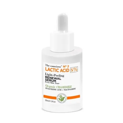 The conscious Lactic Acid Light Peeling Renewal Serum обновляющая сыворотка с молочной кислотой, 30 мл
