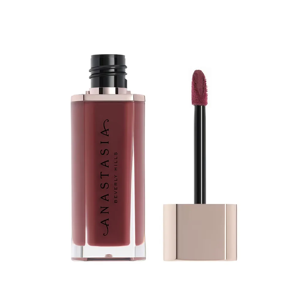 Anastasia Beverly Hills Lip Velvet Жидкая помада для губ бархатно-матовая, 3,5 г, оттенок POMEGRANATE. SALE