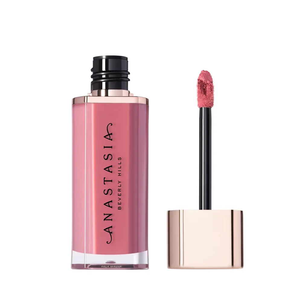 Anastasia Beverly Hills Lip Velvet Жидкая помада для губ бархатно-матовая, 3,5 г, оттенок Rosy Mauve