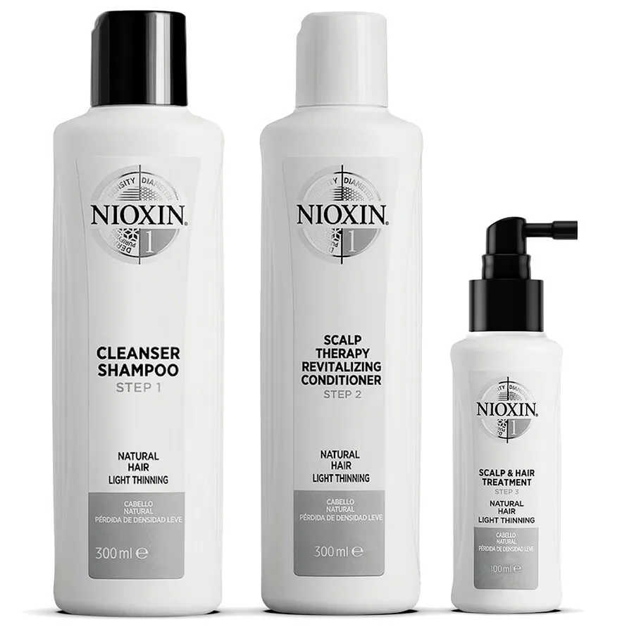 Nioxin набор средств для ухода за волосами и кожей головы, 1 шт