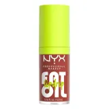 NYX Professional Makeup Fat Oil Lip Drip Масло-блеск для губ, 4,8 мл, оттенок 10 - SPLASH OF CREAM — фото 1