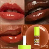 NYX Professional Makeup Fat Oil Lip Drip Масло-блеск для губ, 4,8 мл, оттенок SCROLLIN — фото 5