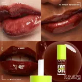 NYX Professional Makeup Fat Oil Lip Drip Масло-блеск для губ, 4,8 мл, оттенок STATUS UPDATE — фото 3