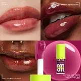 NYX Professional Makeup Fat Oil Lip Drip Масло-блеск для губ, 4,8 мл, оттенок THATS CHIC — фото 2