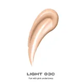 Тональный крем Morphe LIGHTFORM EXTENDED HYDRATION FOUNDATION, оттенок LIGHT 03C — фото 4