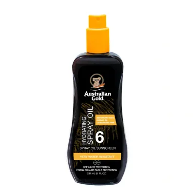 Australian Gold Carrot Intensifier Масло для загара в спрее SPF 6, 237 мл