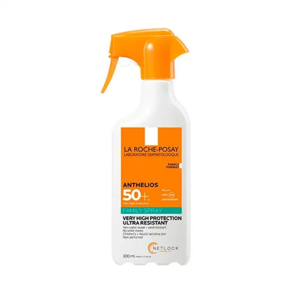 Солнцезащитный спрей La Roche-Posay Spray Invisible Family SPF50, 300 мл