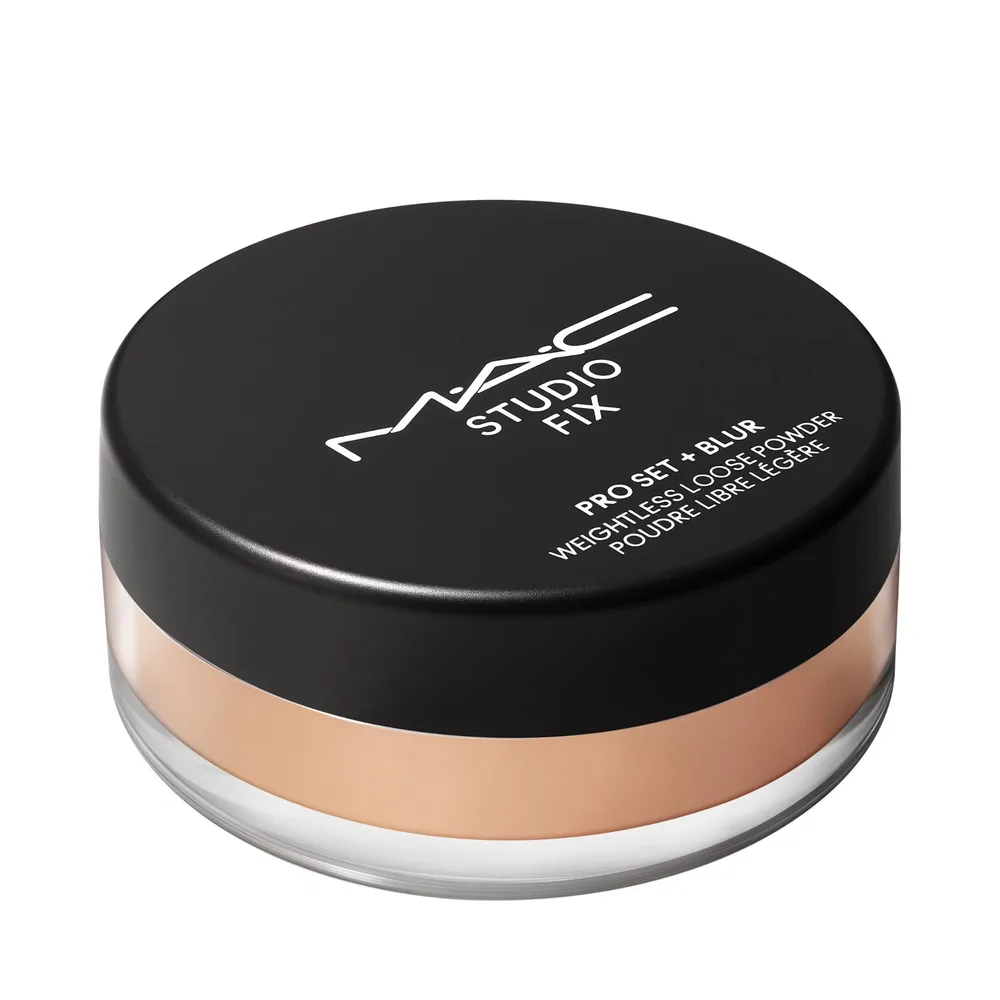 MAC Studio Fix Pro Set + Blur Weightless Loose Powder Пудра рассыпчатая, 6,5 г, оттенок MEDIUM DEEP
