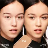 MAC Fix Fluid SPF 15 24HR Matte Foundation + Oil Control Тональный крем матирующий, оттенок C4 — фото 4