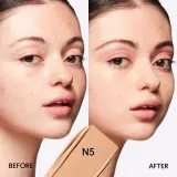 MAC Fix Fluid SPF 15 24HR Matte Foundation + Oil Control Тональный крем матирующий, оттенок N5 — фото 3