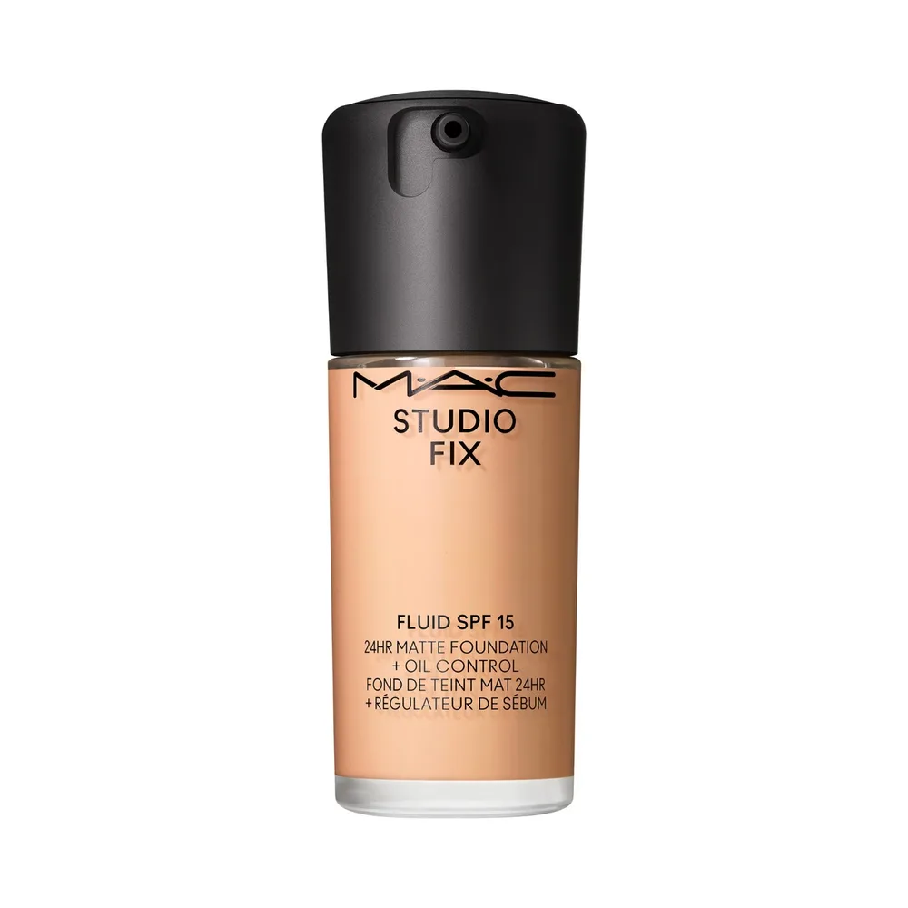 MAC Fix Fluid SPF 15 24HR Matte Foundation + Oil Control Тональный крем матирующий, оттенок N6.5
