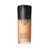 MAC Fix Fluid SPF 15 24HR Matte Foundation + Oil Control Тональный крем матирующий, оттенок N6.5 — фото 1