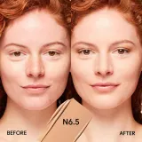 MAC Fix Fluid SPF 15 24HR Matte Foundation + Oil Control Тональный крем матирующий, оттенок N6.5 — фото 2