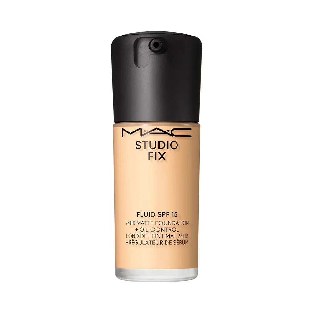 MAC Fix Fluid SPF 15 24HR Matte Foundation + Oil Control Тональный крем матирующий, оттенок NC13