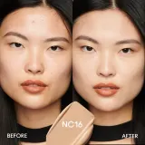 MAC Fix Fluid SPF 15 24HR Matte Foundation + Oil Control Тональный крем матирующий, оттенок NC16 — фото 4