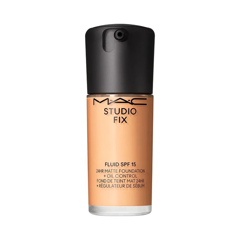 MAC Fix Fluid SPF 15 24HR Matte Foundation + Oil Control Тональный крем матирующий, оттенок NC25