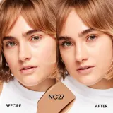 MAC Fix Fluid SPF 15 24HR Matte Foundation + Oil Control Тональный крем матирующий, оттенок NC27 — фото 4