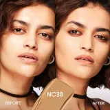 MAC Fix Fluid SPF 15 24HR Matte Foundation + Oil Control Тональный крем матирующий, оттенок NC38 — фото 3