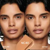 MAC Fix Fluid SPF 15 24HR Matte Foundation + Oil Control Тональный крем матирующий, оттенок NC40 — фото 5