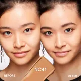 MAC Fix Fluid SPF 15 24HR Matte Foundation + Oil Control Тональный крем матирующий, оттенок NC41 — фото 3