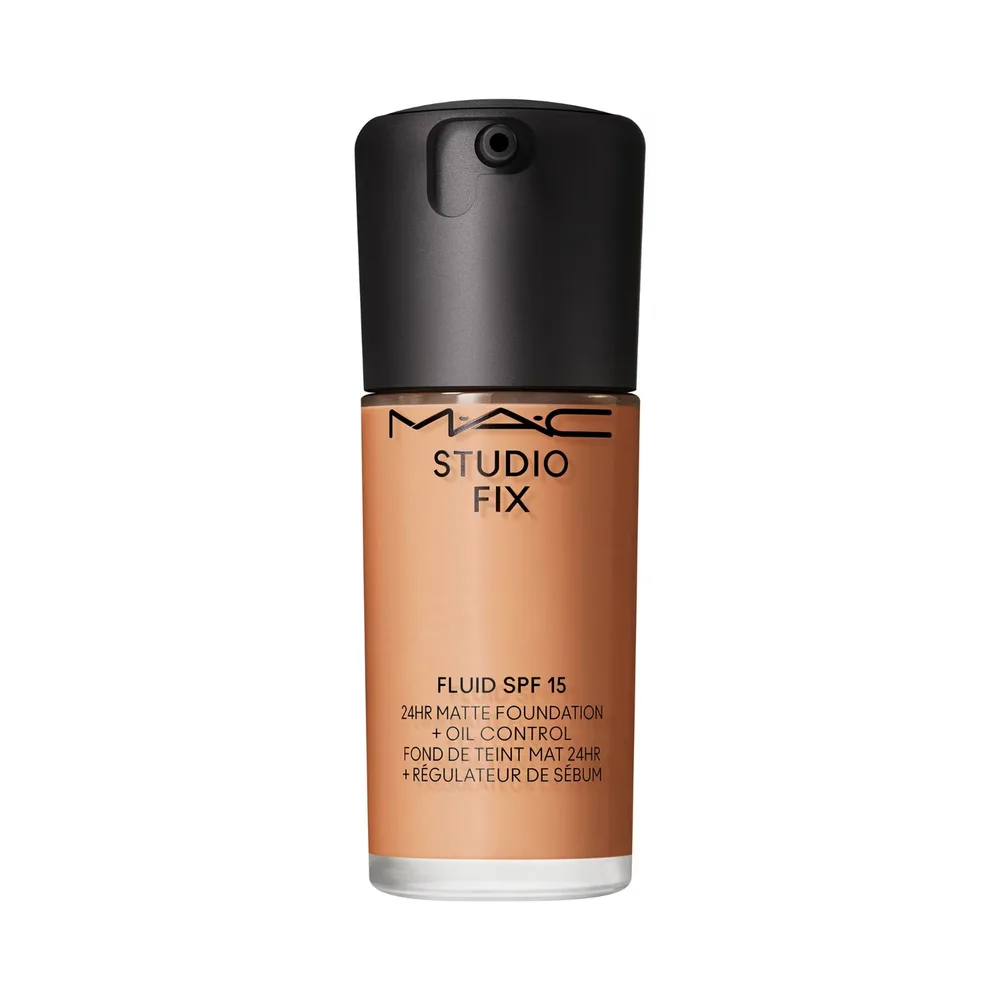 MAC Fix Fluid SPF 15 24HR Matte Foundation + Oil Control Тональный крем матирующий, оттенок NC44.5