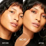 MAC Fix Fluid SPF 15 24HR Matte Foundation + Oil Control Тональный крем матирующий, оттенок NC45 — фото 4