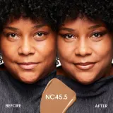 MAC Fix Fluid SPF 15 24HR Matte Foundation + Oil Control Тональный крем матирующий, оттенок NC45.5 — фото 2